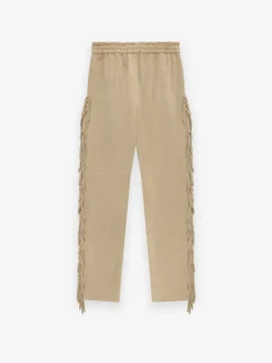 Suede Side Fringe Forum Pant