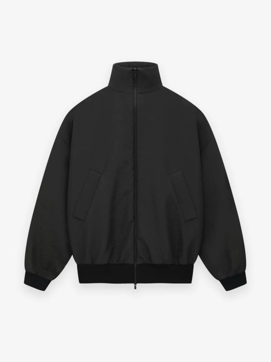 Textured Track Jacket