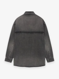 Vented Denim Shirt
