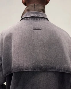 Vented Denim Shirt