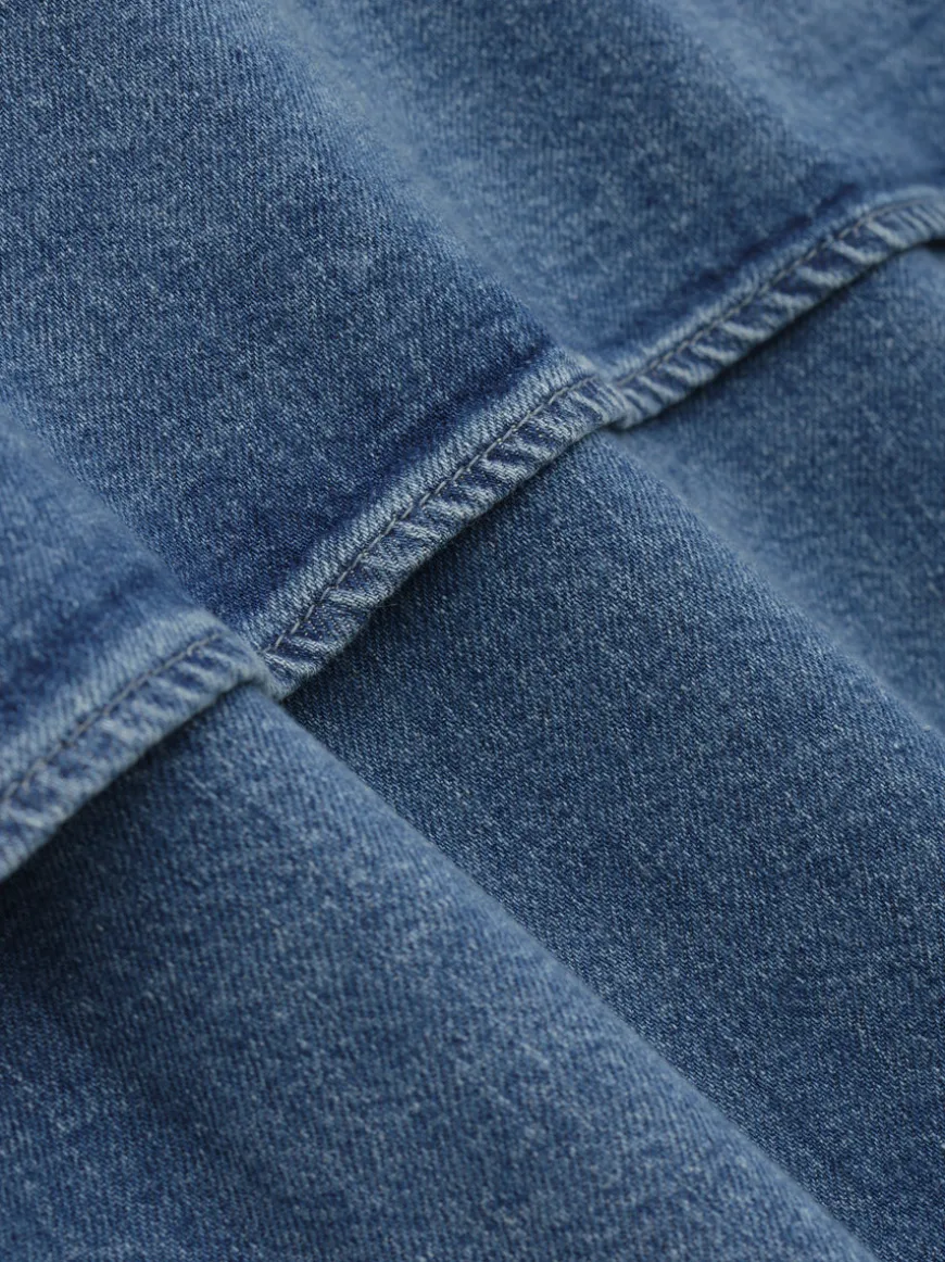 Vented Denim Shirt