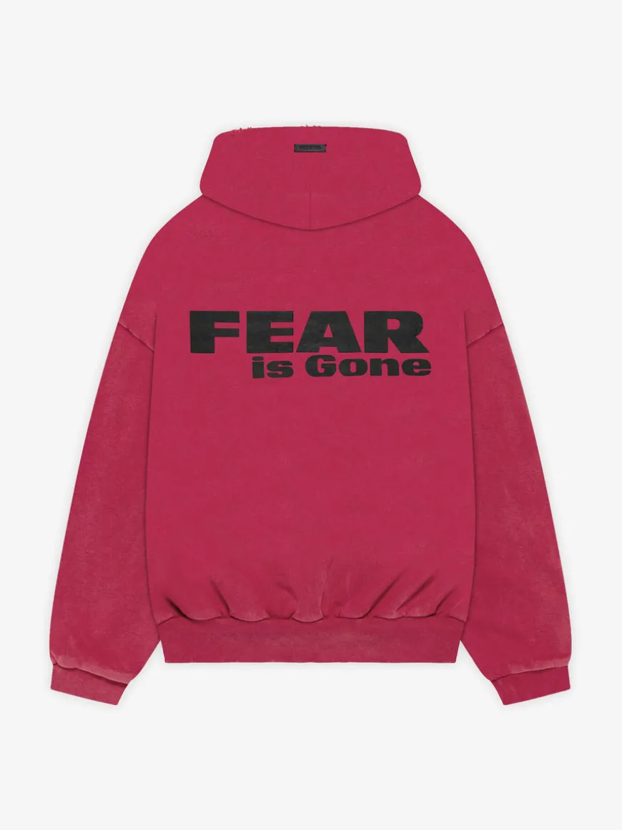 Vintage Fear Is Gone Hoodie
