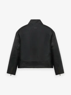 Vintage Leather Motorcycle Jacket