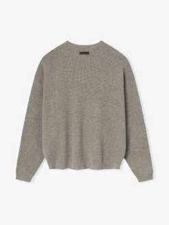 Waffle Crewneck Sweater
