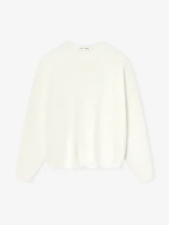 Waffle Crewneck Sweater