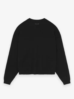 Waffle Crewneck Sweater