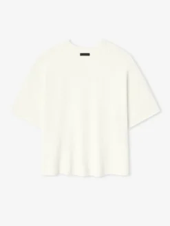 Waffle Short Sleeve Sweater