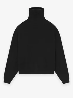 Waffle Turtleneck