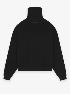 Waffle Turtleneck