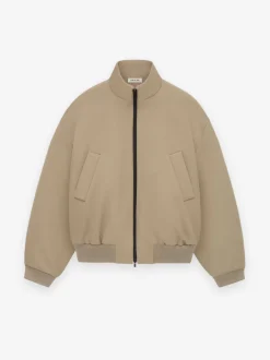 Weighted Twill Bomber