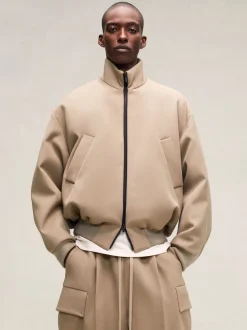 Weighted Twill Bomber