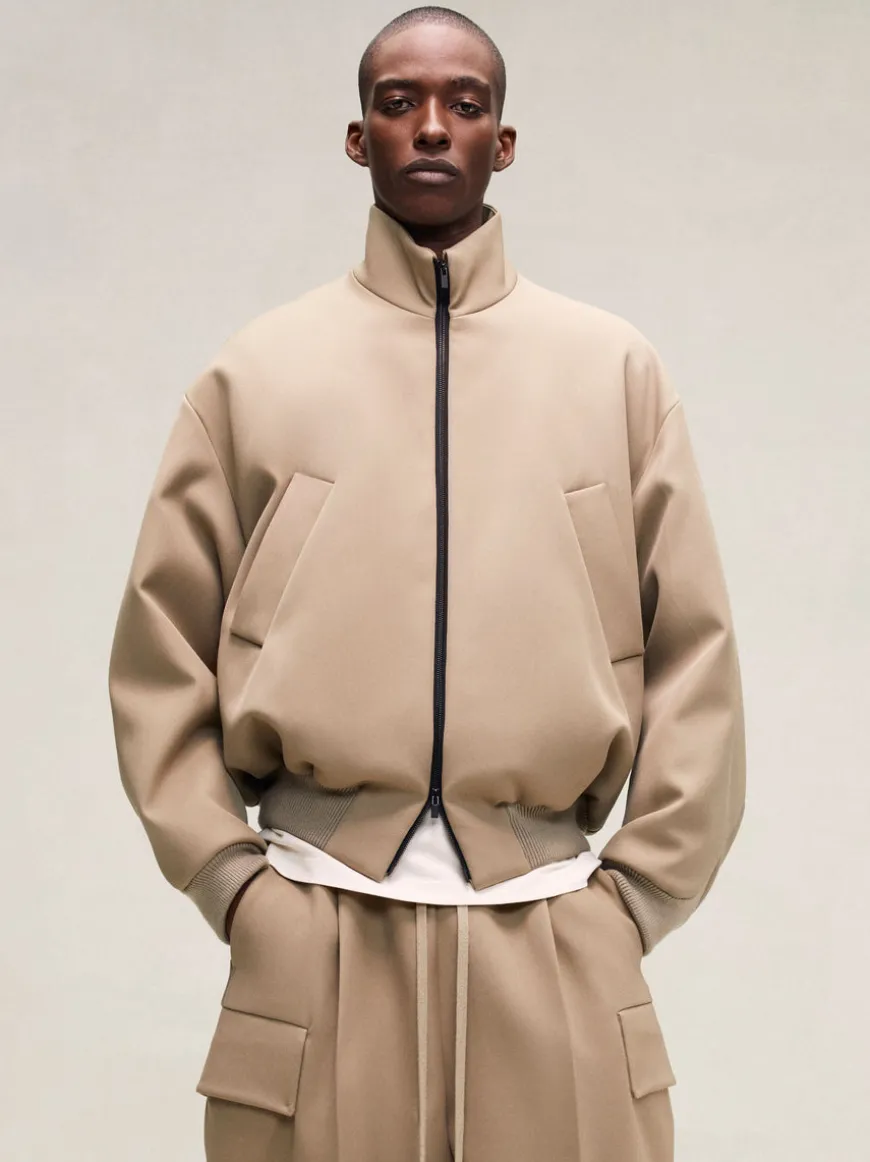 Weighted Twill Bomber