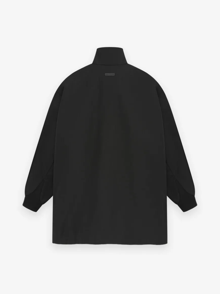 Weighted Twill Filled Car Coat