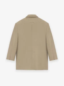 Weighted Twill Relaxed Blazer