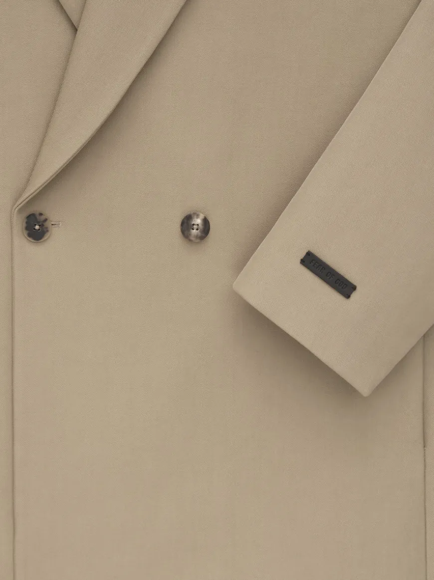 Weighted Twill Relaxed Blazer
