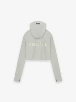 Womens Base Layer Crop Hoodie
