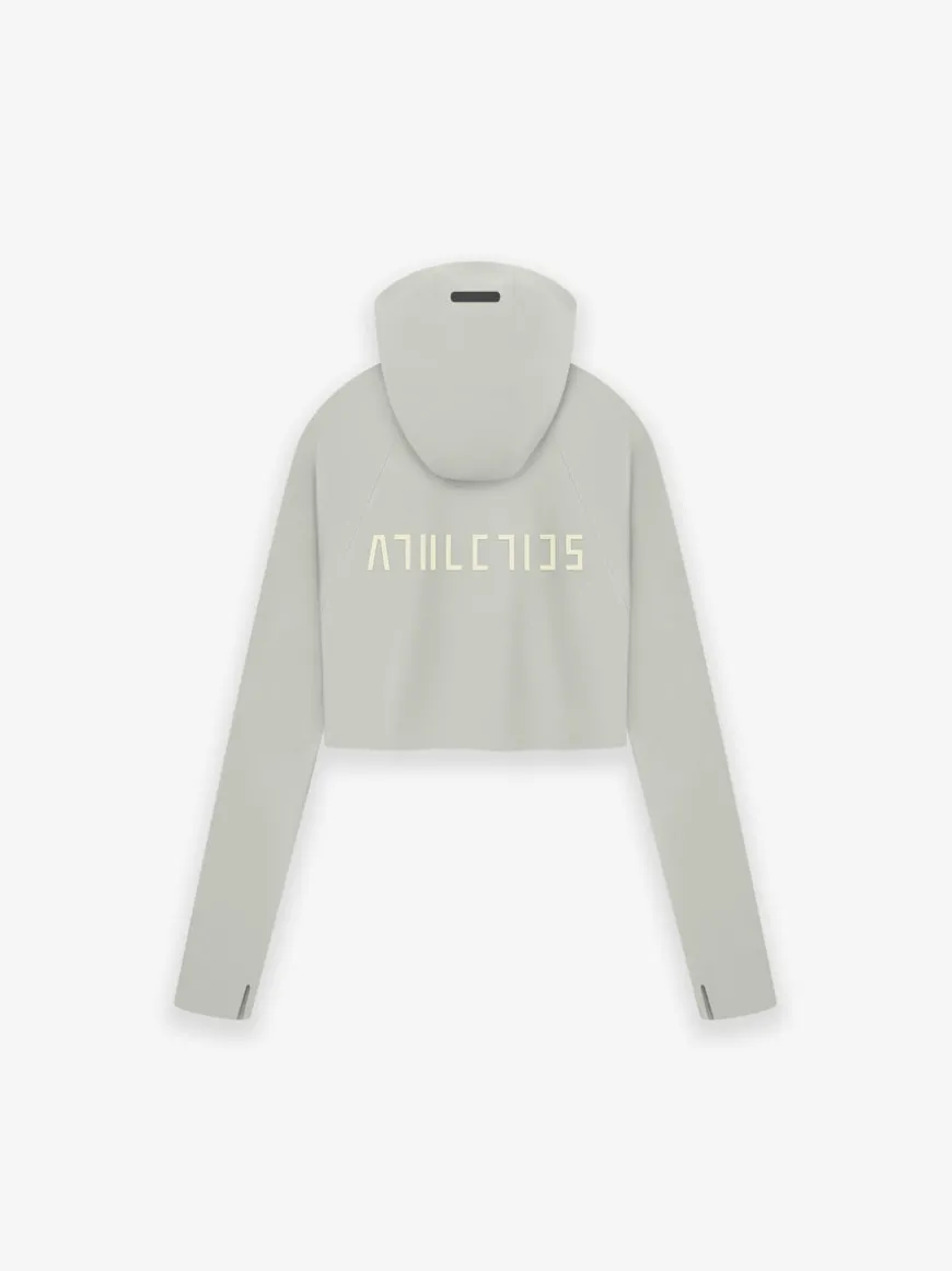Womens Base Layer Crop Hoodie