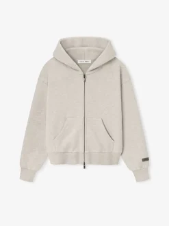 Womens Classic Fleece Zip-Up Hoodie