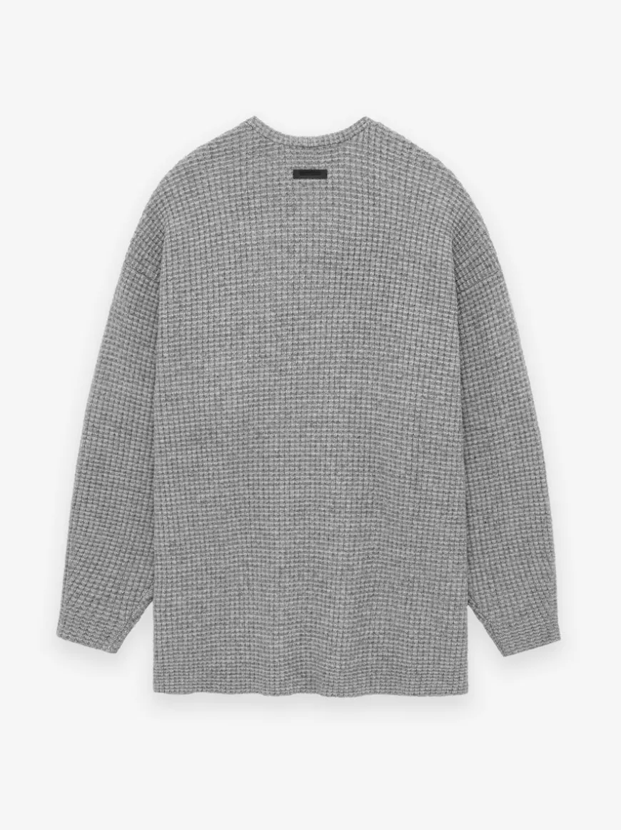 Womens Knit Long Cardigan