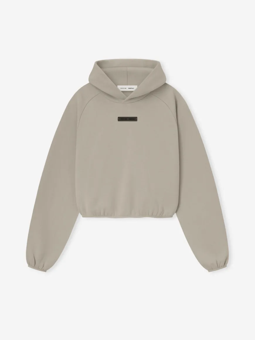 Womens Modern Fleece Hoodie