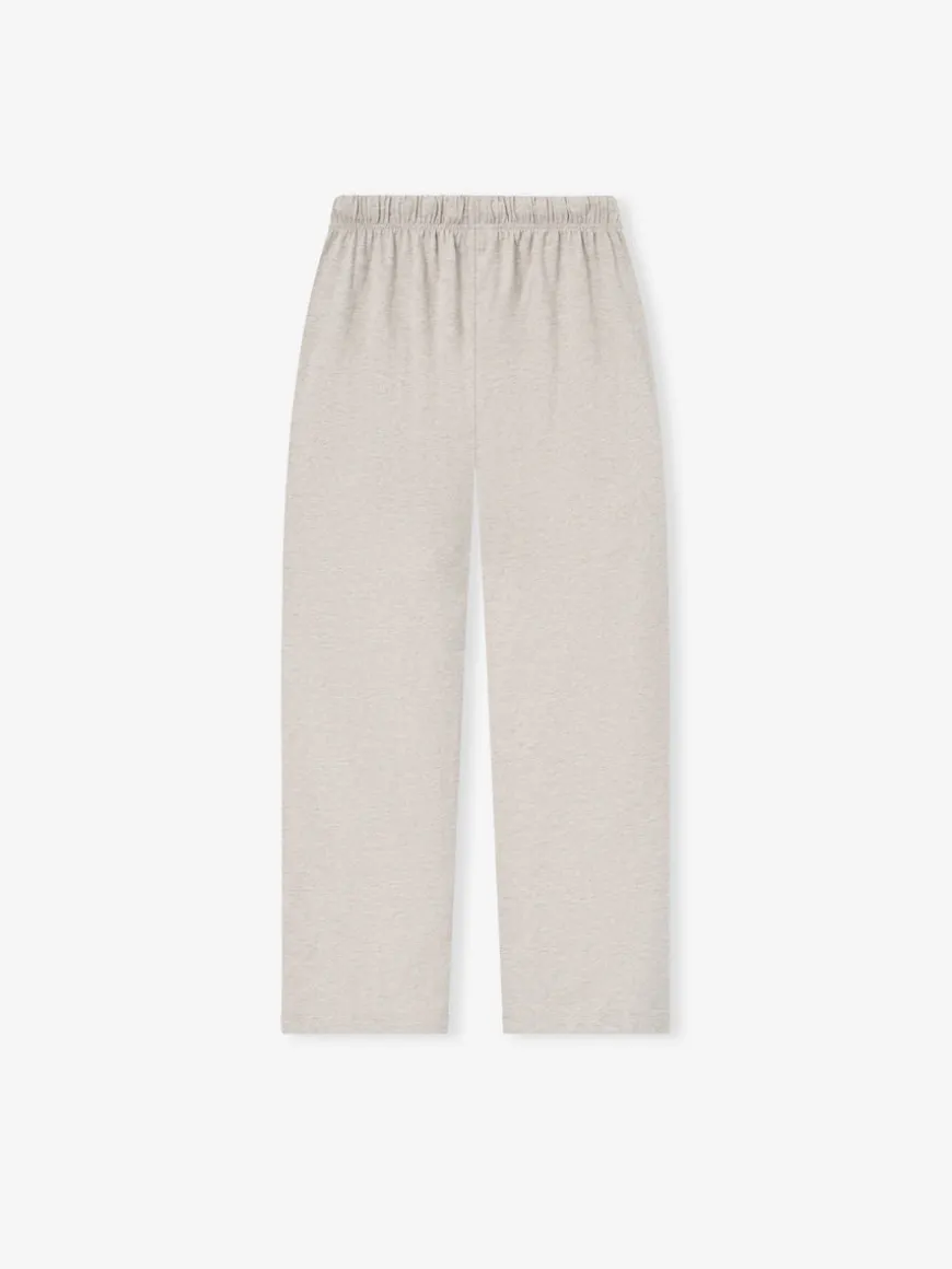Womens Relaxed Jersey Sweatpant