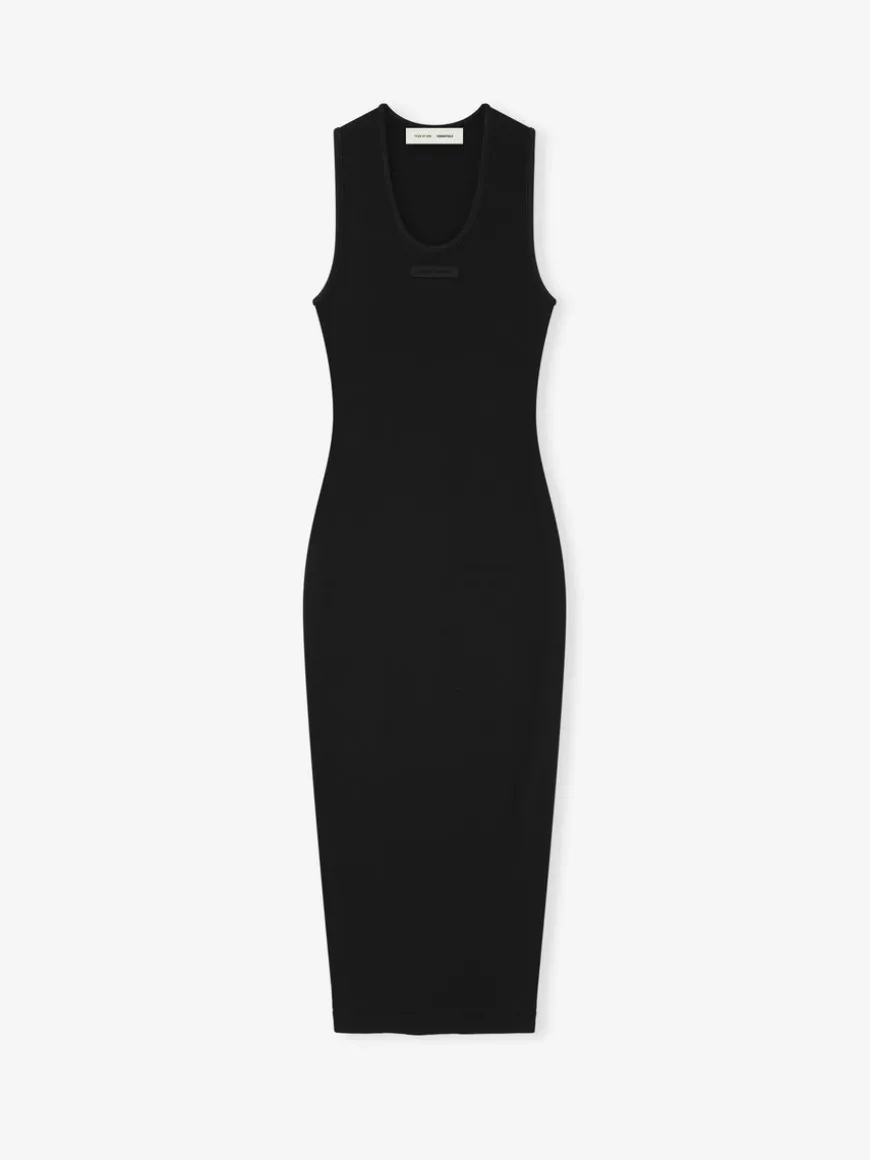 Womens Rib Tank Dress