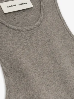 Womens Soft Rib Knit Sport Tank