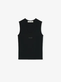 Womens Soft Rib Knit Tank