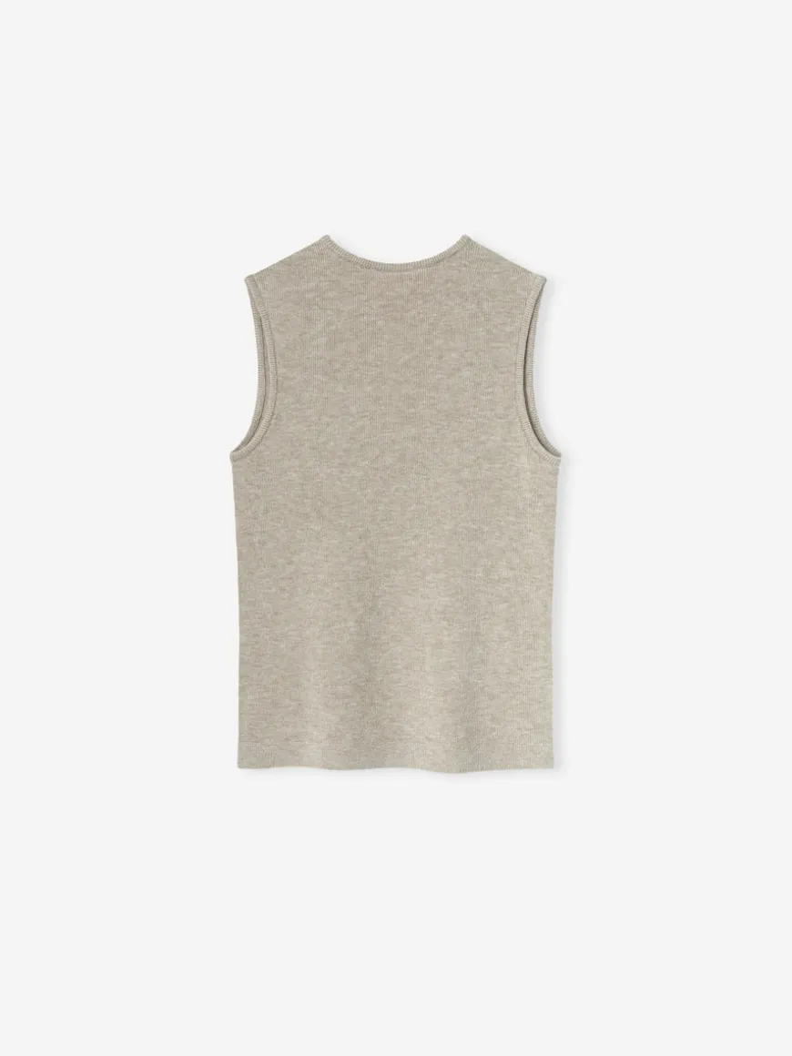 Womens Soft Rib Knit Tank