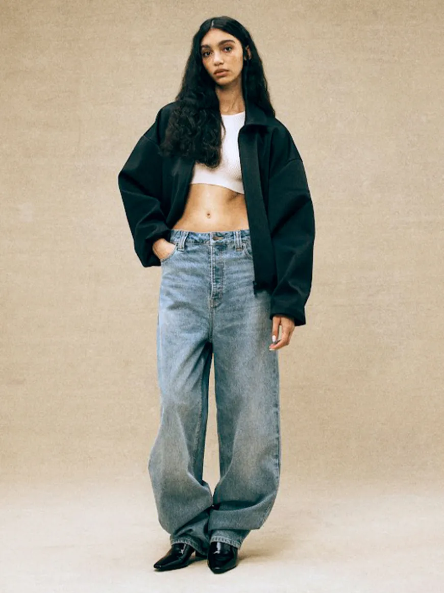 Womens Straight Leg Jean