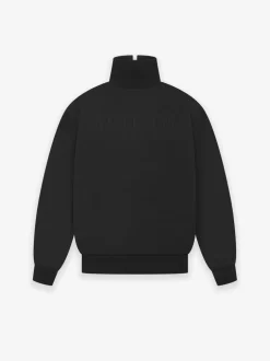 Womens Tricot Mockneck