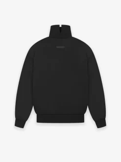 Womens Tricot Mockneck