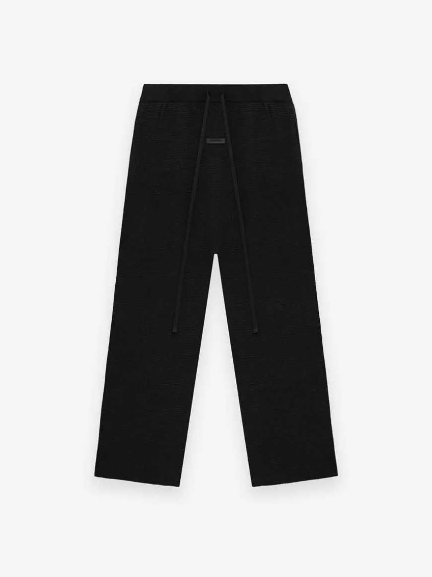Womens Waffle Relaxed Pant