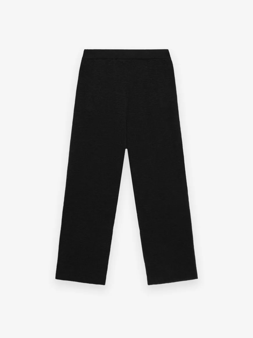 Womens Waffle Relaxed Pant
