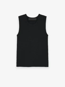 Womens Waffle Tank