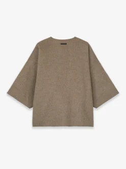 Wool Cashmere V-Neck Lounge Tee