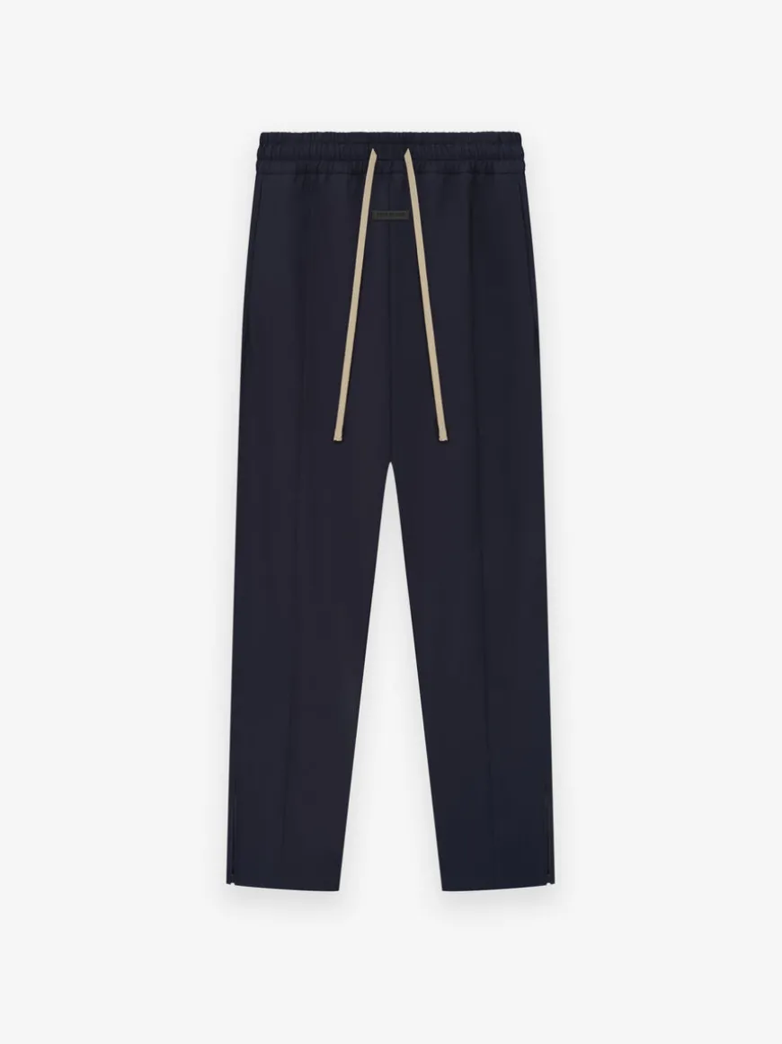 Wool Center Seam Track Pant