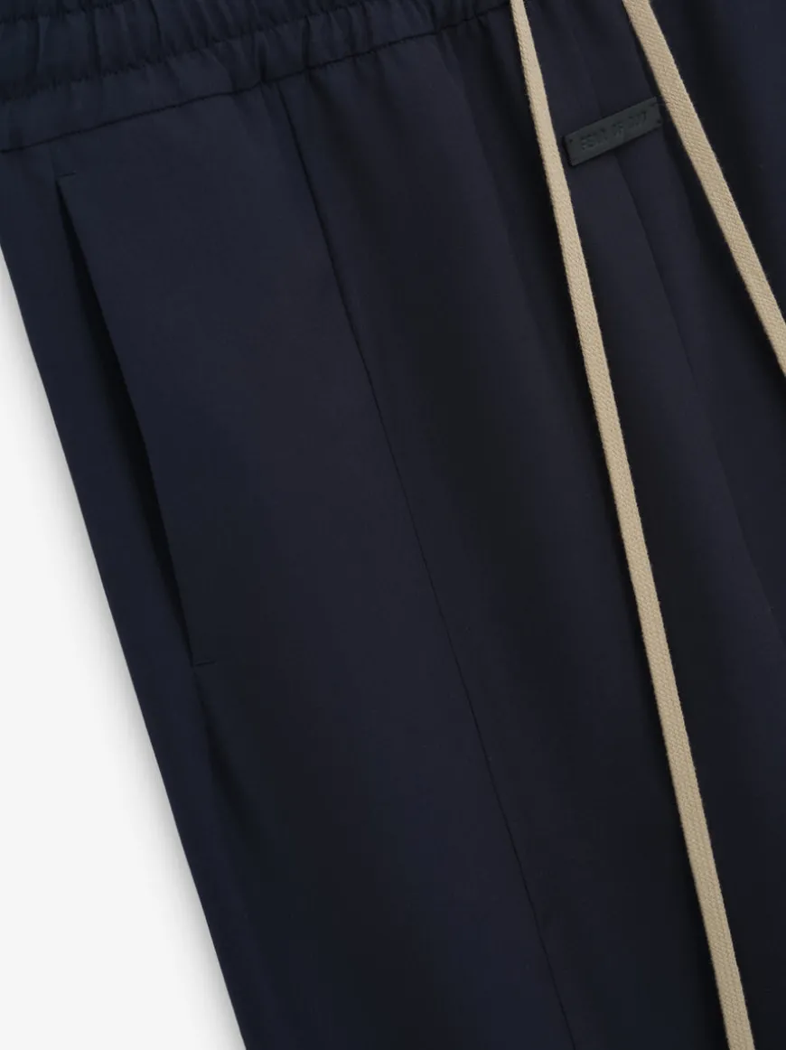 Wool Center Seam Track Pant