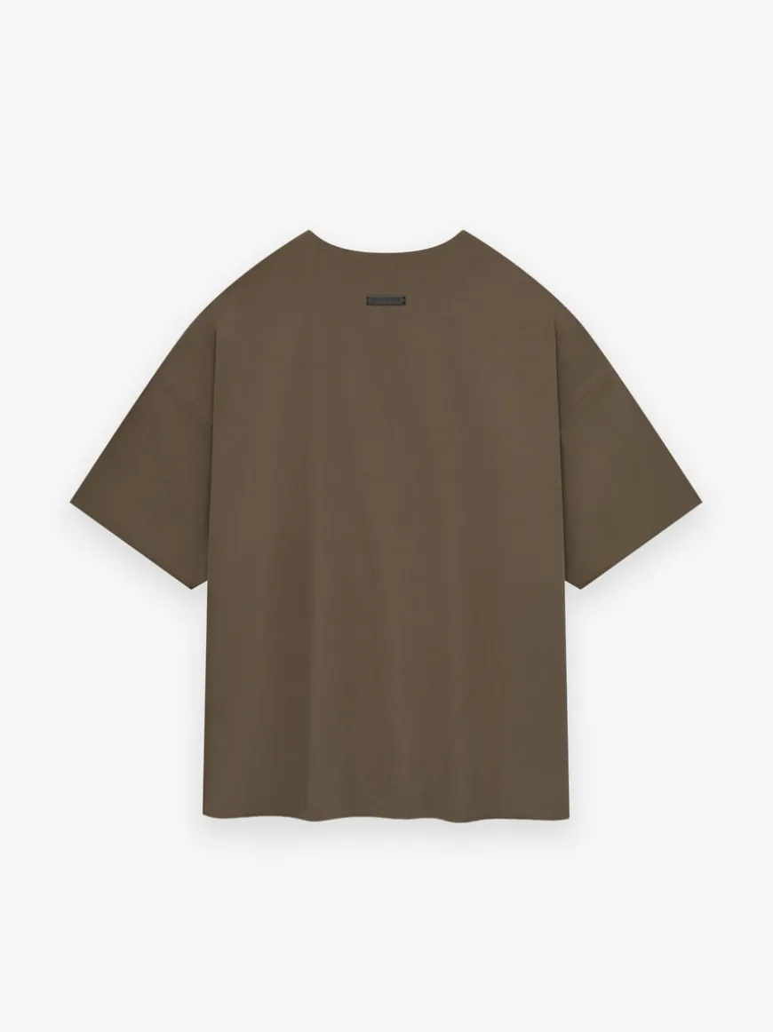 Wool Crepe Double Layer Tee