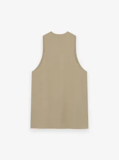 Wool Double Layer Tank Top