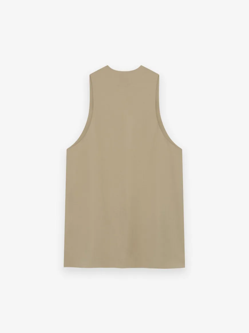 Wool Double Layer Tank Top