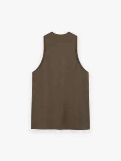 Wool Double Layer Tank Top