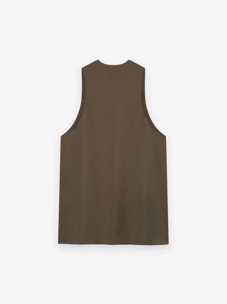 Wool Double Layer Tank Top