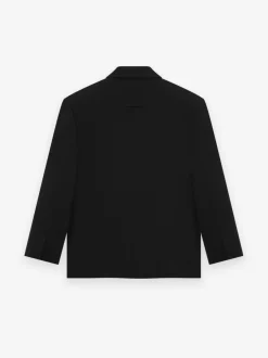 Wool Gabardine Classic Blazer