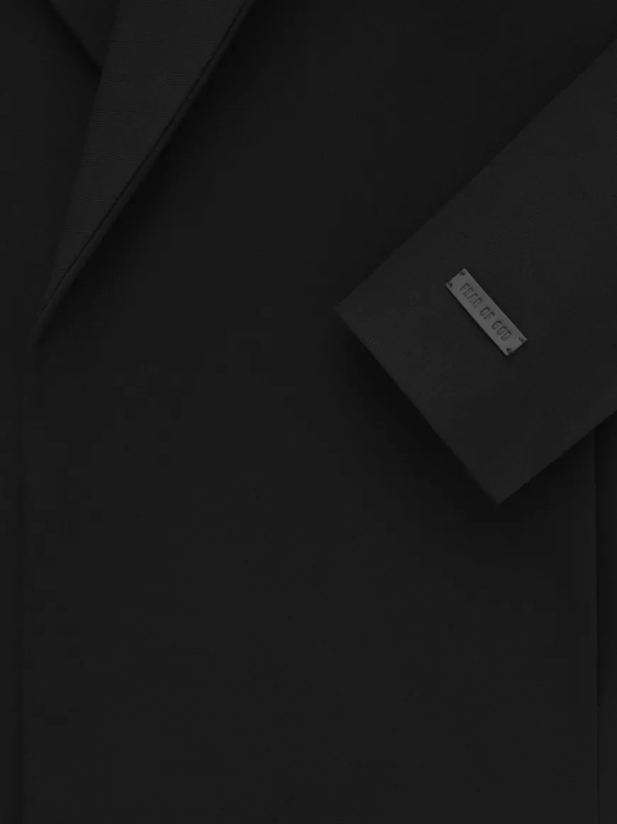 Wool Gabardine Classic Blazer