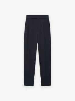 Wool Gabardine Single Pleat Trouser