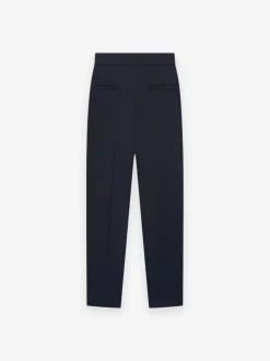 Wool Gabardine Single Pleat Trouser