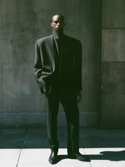 Wool Gabardine 8th Trouser