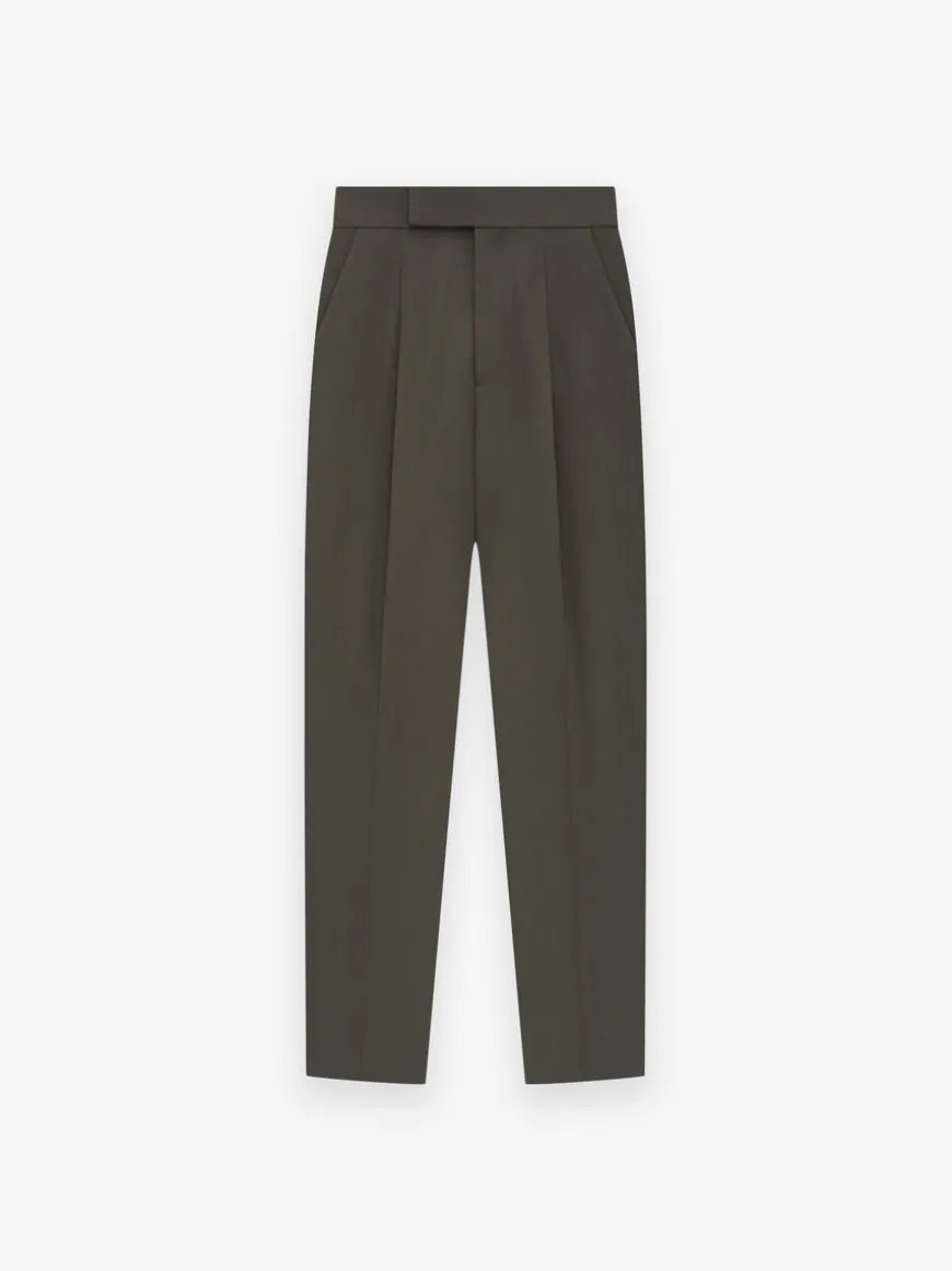 Wool Gabardine 8th Trouser