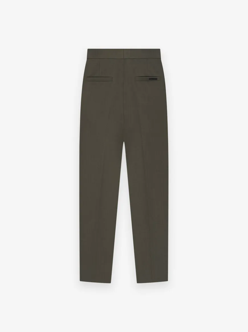 Wool Gabardine 8th Trouser